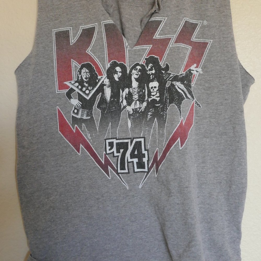KISS Cut Off Band Tank